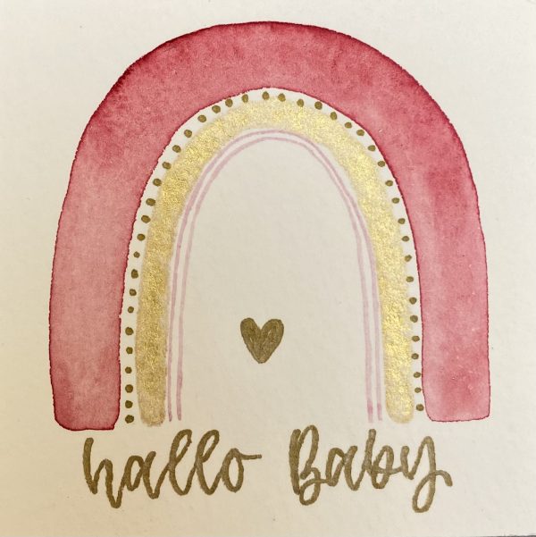 Hallo Baby-rosa